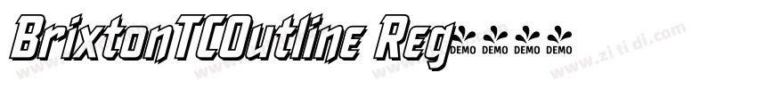 BrixtonTCOutline Reg字体转换